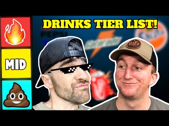 RANKING 20 DRINKS w/Cakes!🥤