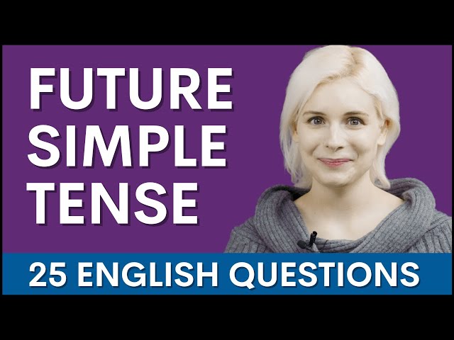 25 Future Simple Tense Questions | English Grammar Interview