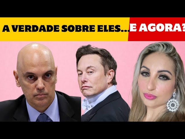 Sensitiva Michele Souza traz toda a verdade sobre o Elon Musk e o Alexandre de Moraes