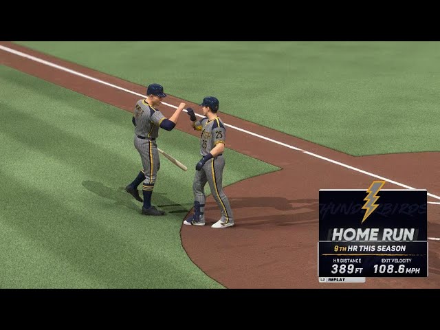 MLB The Show 24_Thunderbirds Edmonds Sweeps it Out Polo Grounds HR!