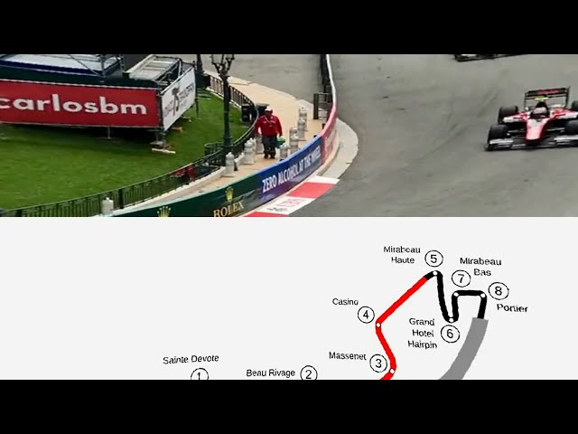 [VR180] Monaco Grand Prix: Circuit de Monaco Sector 1