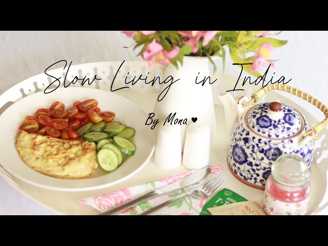 Slow Living in India: Cozy Mornings and Simple Breakfast || Solo Vlogs || Lifestyle