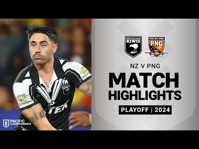 Pacific Championships 2024 | Kiwis v Kumuls | Match Highlights