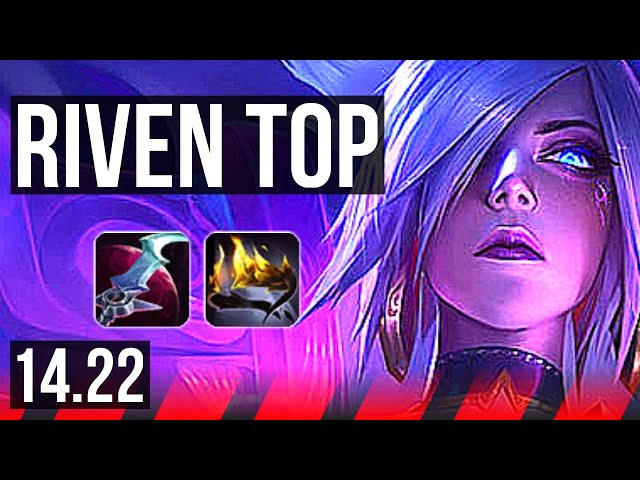 RIVEN vs GAREN (TOP) | NA Grandmaster | 14.22