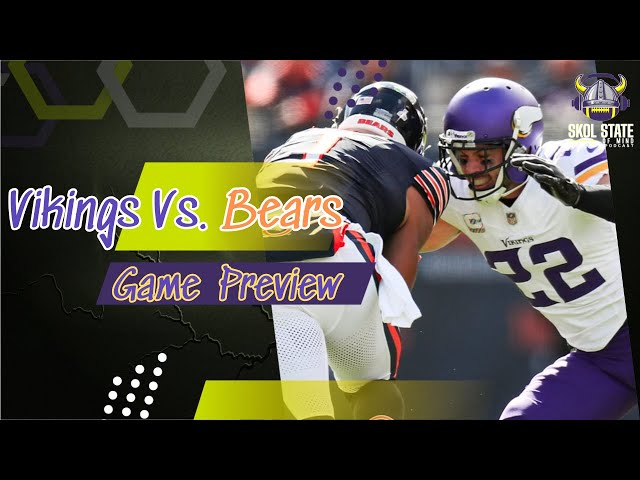 Vikings Vs Bears Game Preview