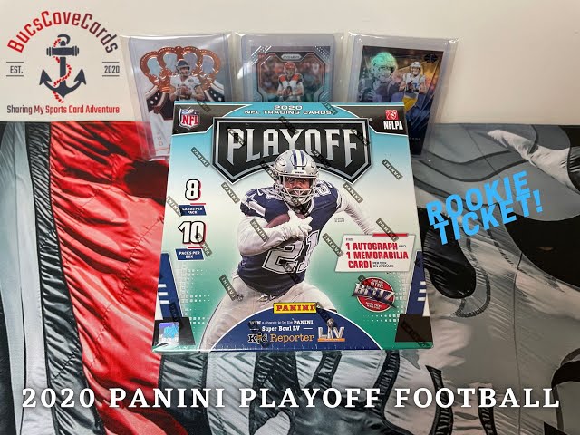 2020 Panini Playoff Football - Mega Box Opening. 2 Hits Including a Rookie QB Auto!