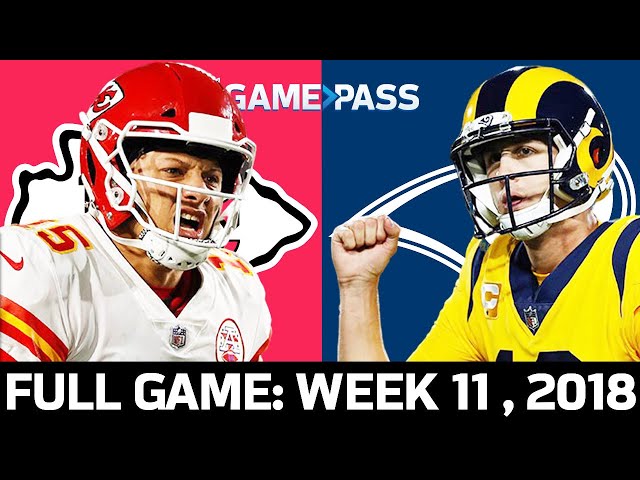 Kansas City Chiefs vs. Los Angeles Rams Week 11, 2018 FULL Game: The Greatest MNF Game Ever?