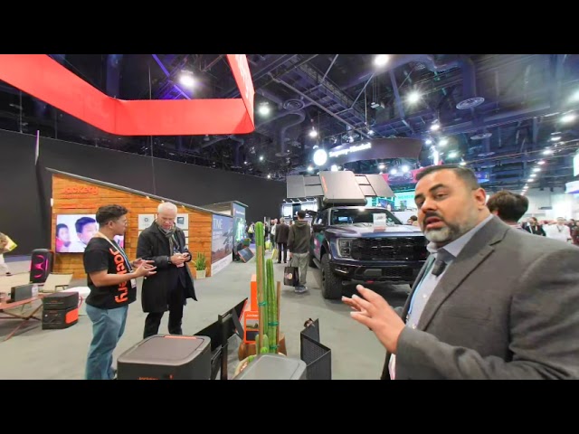 CES 2024 - Jackery Solar Generators (8K 3D VR180)