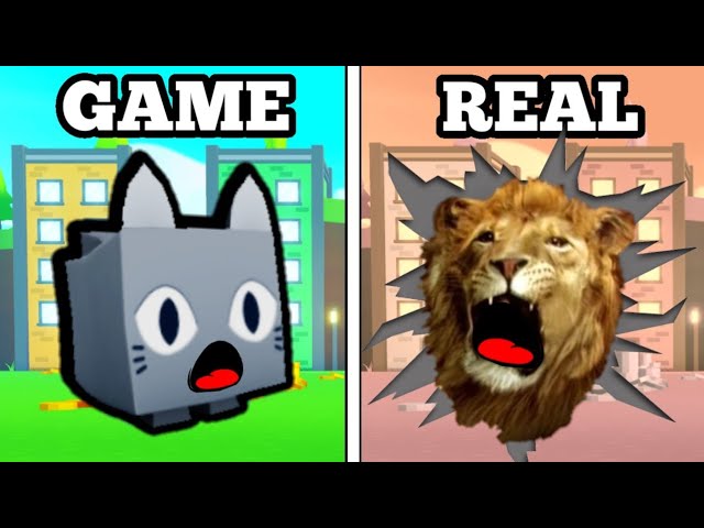 Pet Simulator X BUT with REAL HUGE CATS...