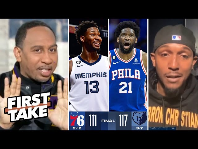 FIRST TAKE | 76ers can still make the playoffs!  - Lou Williams on Embiid's 35-Pts game vs Grizzlies