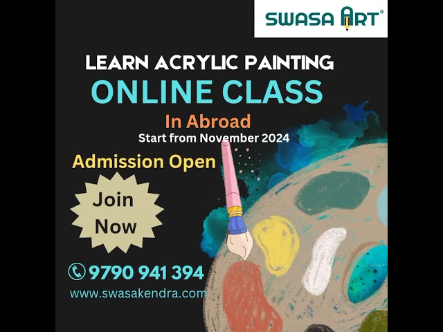 Acrylic Painting online classes #claycraft #drawaing #claymodeling