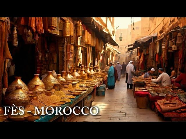 Fes Morocco  A Walking Tour 2024 - Exploring the Rich Heritage of the ancient capital of Morocco