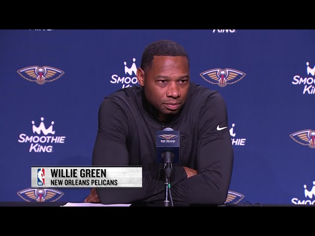 WIllie Green Interview | Pelicans-Warriors Postgame 10/30/24