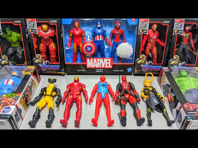 AVENGERS TOYS/action figures/unboxing/cheap price/spiderman,ironman,hulk,thor/toys #25