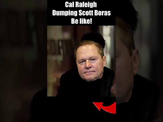 Cal Raleigh Fires Scott Boras!!! #Mariners #MLB #ScottBoras