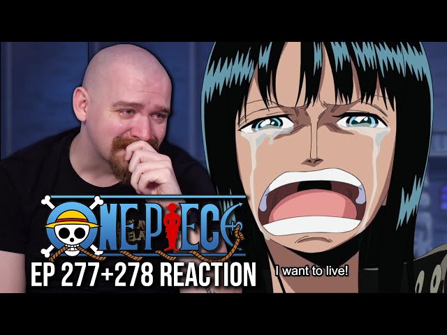 I WANT TO LIVE | One Piece Ep 277+278 Reaction & Review | Enies Lobby Arc