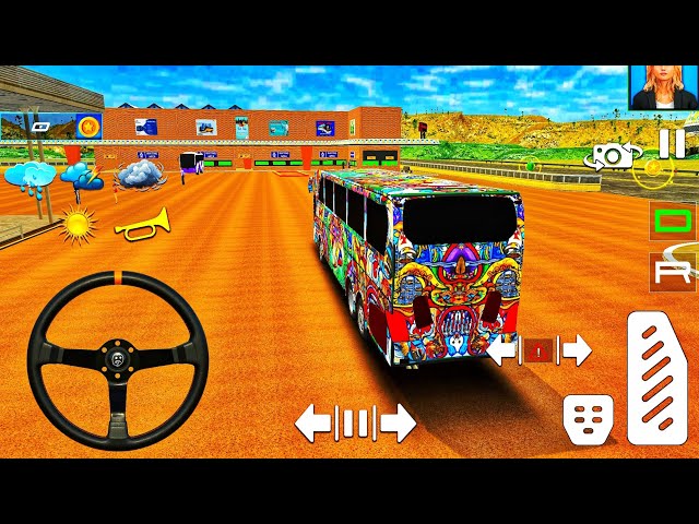 Coach Bus simulator city bus euro driving gameplay Android