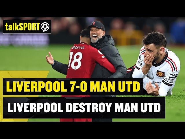 MAN UTD HUMILIATED! 🤣😭 Callers REACT to Man Utd's Devastating 7-0 Loss to Liverpool!