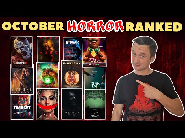 October 2024 Horror Movies Ranked