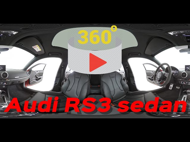 🇩🇪 Audi RS3 2020 sedan 2.5 quattro VR 360 video