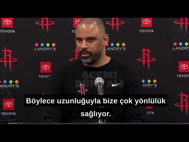 UDOKA'nın Alperen Şengün ve Chicago Bulls Maç sonu Yorumu TÜRKÇE ALTYAZILI