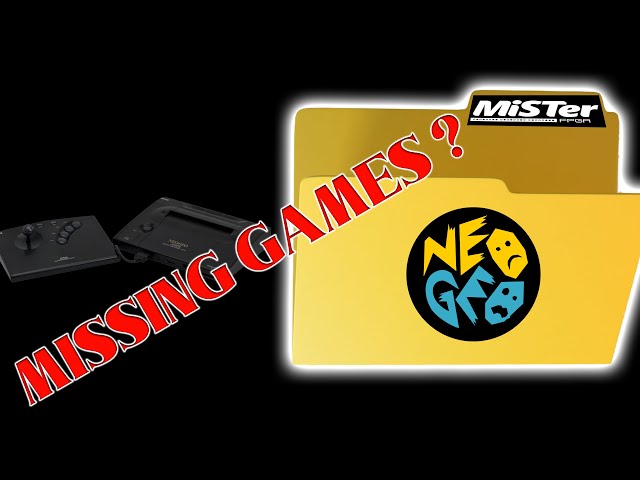 MiSTer Neo Geo Core - Missing Games - Empty Folder - Missing romset.xml file Fix