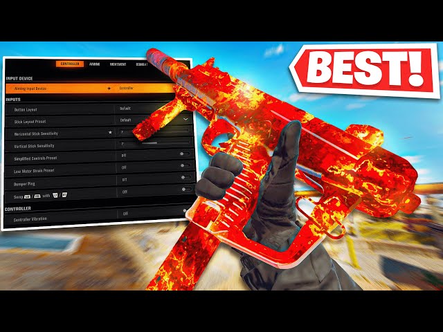 *NEW* BEST MOVEMENT SETTINGS for WARZONE 4! (BEST CONTROLLER SETTINGS)