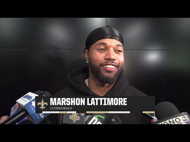 Marshon Lattimore on Return, Offseason | Saints Minicamp 6/11/2024