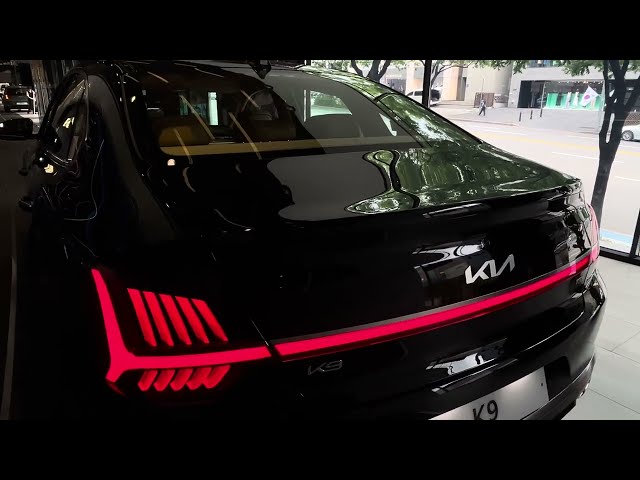 [8K ASMR] 2024 The KIA K9 Platinum AWD | Aurora Black Pearl Exterior | P3 #kiak9