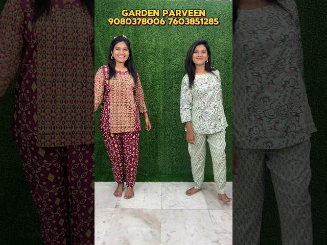 TRENDING NIGHTSUITS❤for booking 7603851285/9080378006 #gardenparveen #nightyshop #princessdress