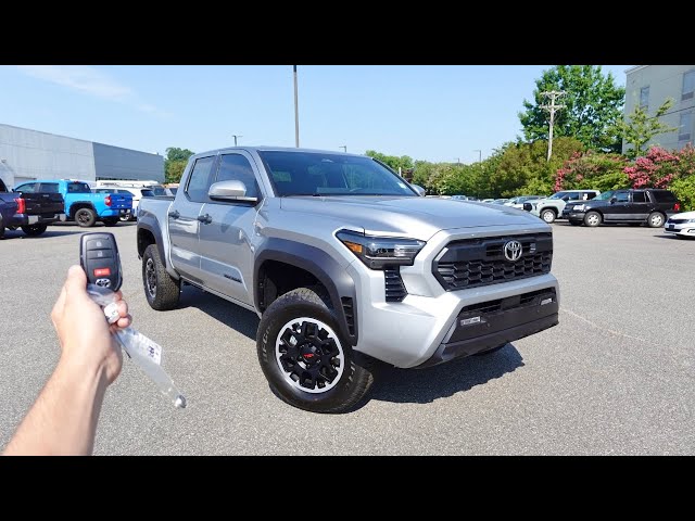 2024 Toyota Tacoma TRD Off Road 4X4: Start Up, Walkaround, Test Drive and Review