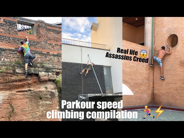 Parkour Speed Climbing Compilation 🧗🏻‍♀️⚡️ Adam Marr 2020 🏃🏻‍♂️