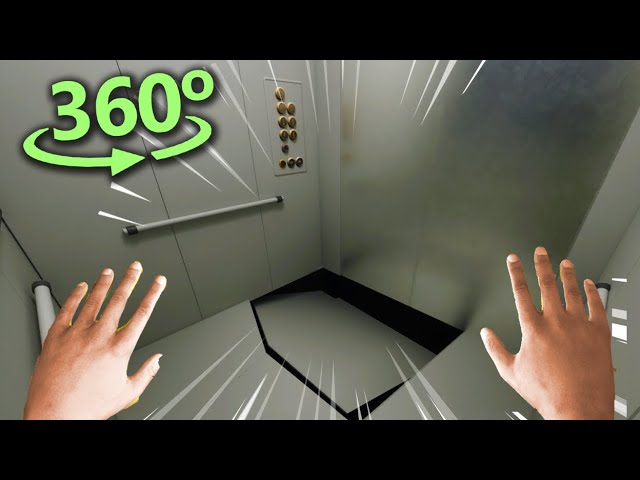 ELEVATOR HORROR in 360° | VR / 4K