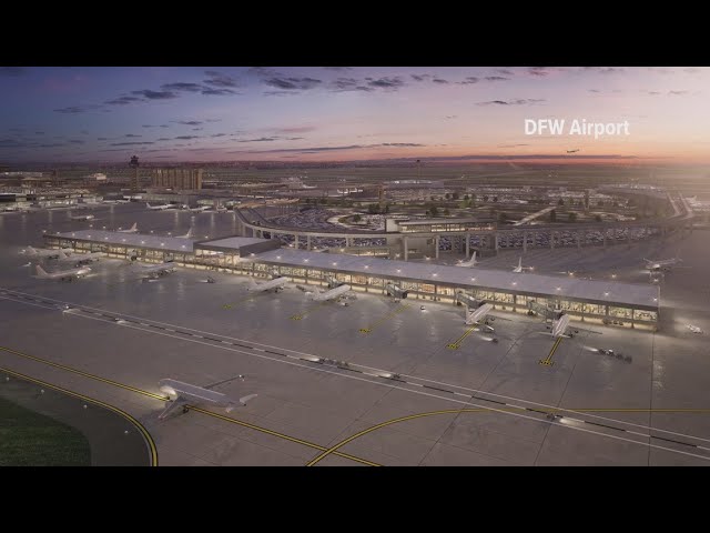 DFW broke ground on its $1.6 billion Terminal F project. Here's what it'll look like.