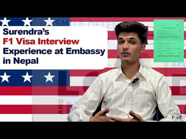 (In Nepali) USA Visa Interview Experience ( US Student Visa F1 ) in Nepal. US Study Visa Nepal F1