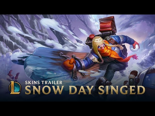 Snow Day Singed | Skins Trailer - League of Legends