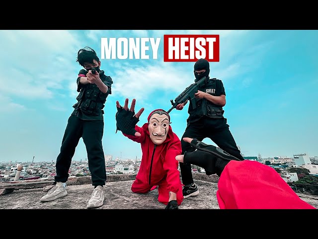 Parkour MONEY HEIST vs POLICE in REAL LIFE "Life Of Thieves 2.0" ( Epic Parkour Escape POV Chase )