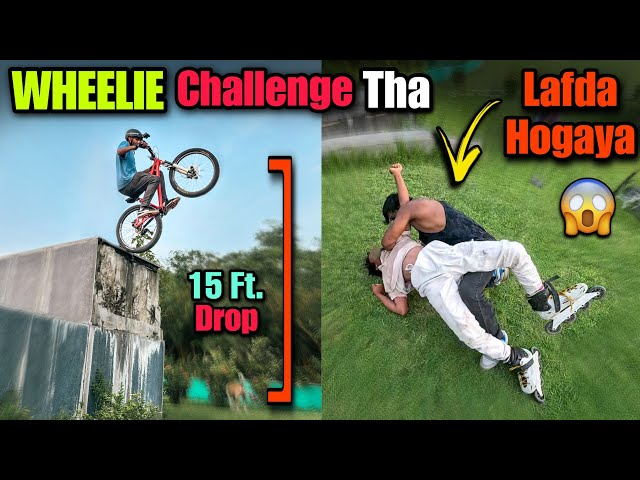 WHEELIE GONE WRONG | Fight with a Stranger!