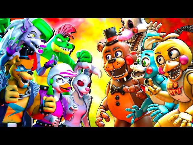 [SFM FNaF] Top 5 Security Breach FURY'S RAGE VS Fights