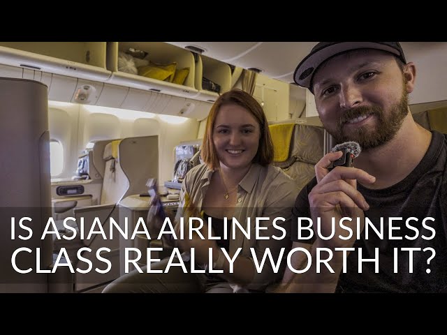 Is Asiana Airlines Business Class REALLY Worth It? [4K HDR]