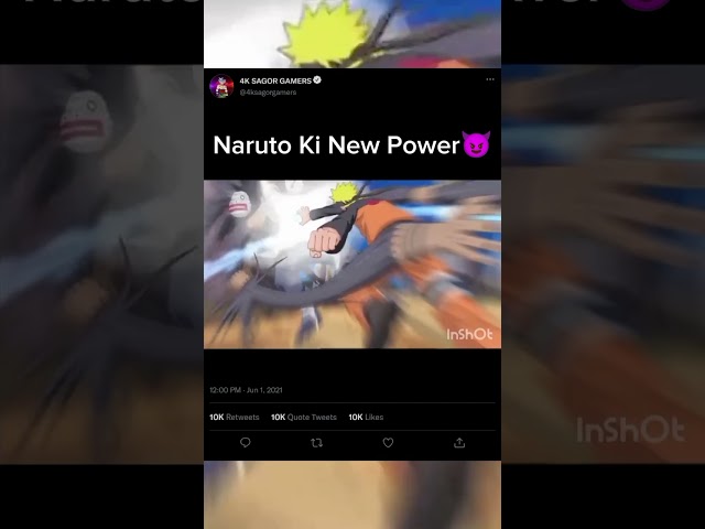 Naruto Ki New Power😈 #naruto #sasukeeditz #animeedit #narutoshippuden #narutoedit #shorts #anime #tt