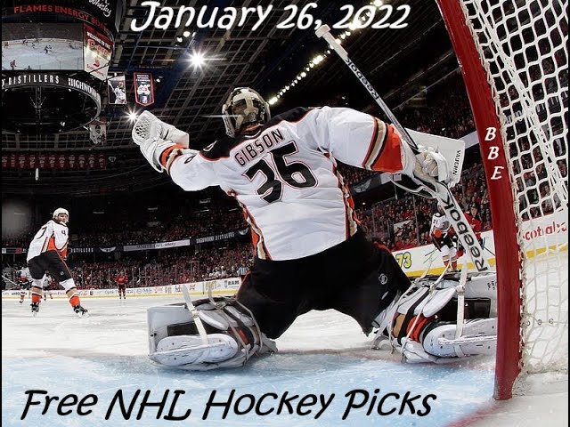 Free NHL Hockey Picks, January 26, 2022