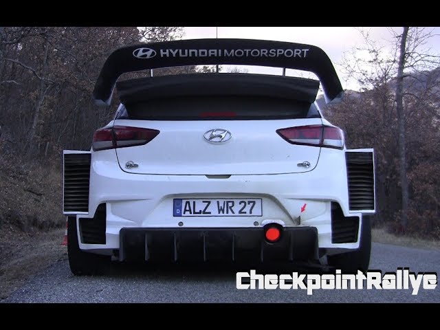 - TEST T.NEUVILLE HYUNDAI I20 WRC MONTE CARLO 2019 - CHECKPOINTRALLYE -