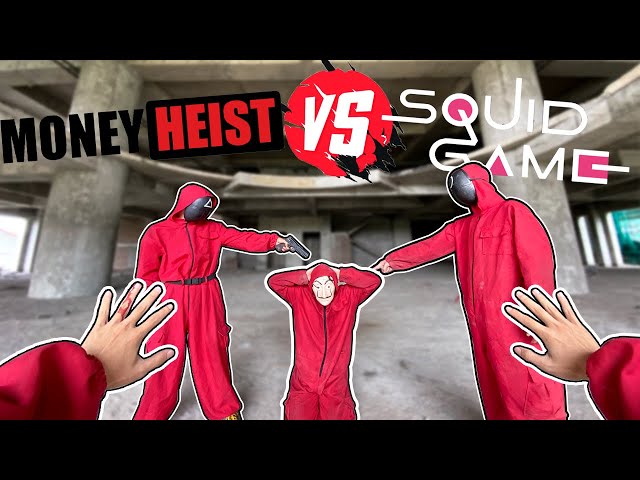 MONEY HEIST VS SQUIDGAME ll A Lie Of The Boss 3 ll ESCAPE !!