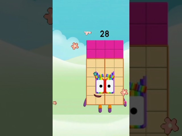 Land of giants intro Numberblocks , 0,4,8,12,20,14 100numbers‎@kidslearningvedio6129  #12345 #math