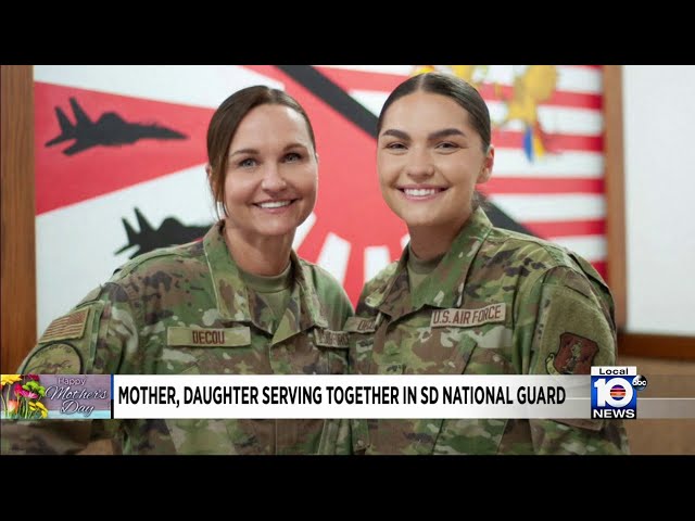 Mother-daughter duo serve together in National Guard