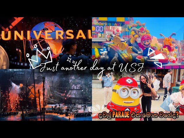 Live action stunts were shocking 😱⭐️|Sinhala🇱🇰🇯🇵| Water World 1995 | Vlog 011 ⛱️