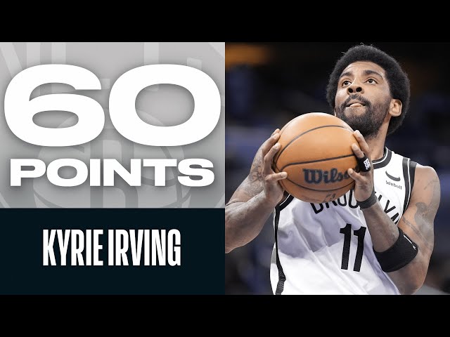 🚨 Kyrie CAREER-HIGH & FRANCHISE-RECORD 60 PTS! 🚨