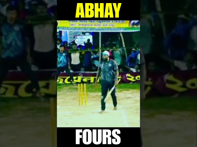 ABHAY 🔥 FOURS in Midnapore SHORTHAND CRICKET #shorts #viralvideo VIDEO CONTEST