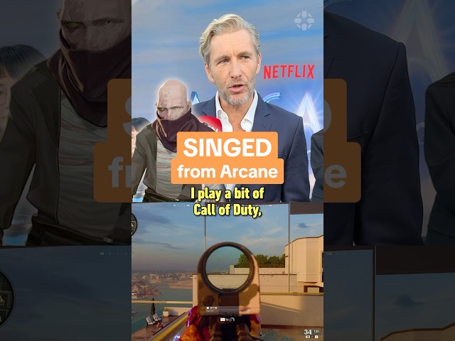 Arcane’s Brett Tucker (Singed) is TRYING to play Call of Duty! #arcane #netflix #cod #callofduty